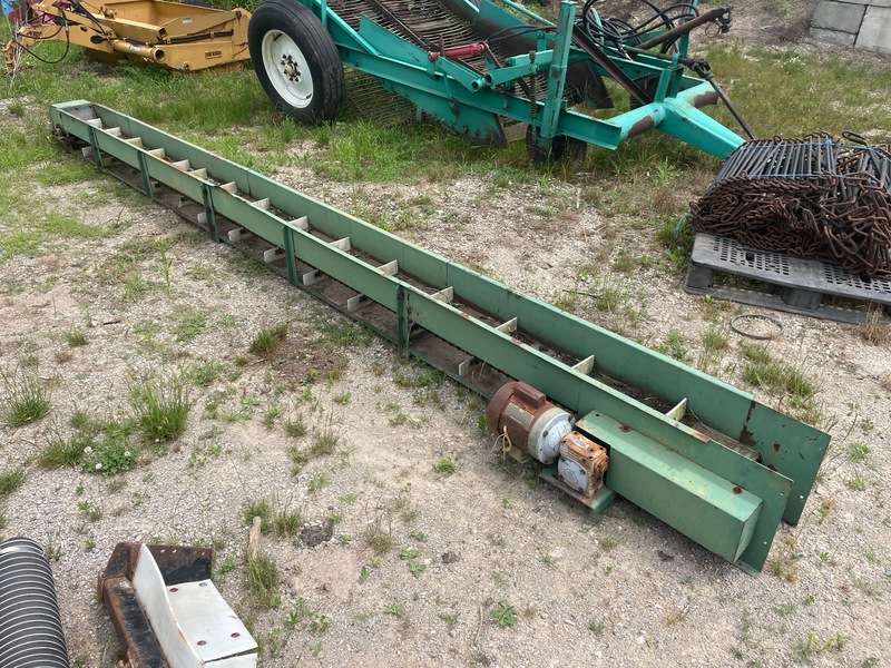 Paddle Conveyer - Electric Drive - 9" x 17'
